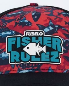 Fubelo Fisher Rulez Şapka (Kırmızı)