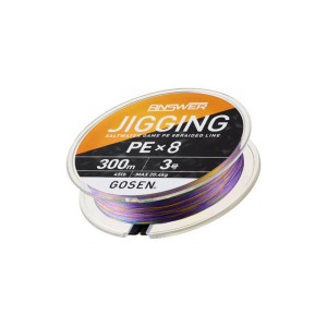 Gosen Jigging Answer x8 300 Mt Multicolor İp Misina