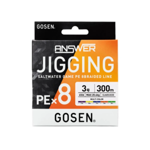 Gosen Jigging Answer x8 300 Mt Multicolor İp Misina