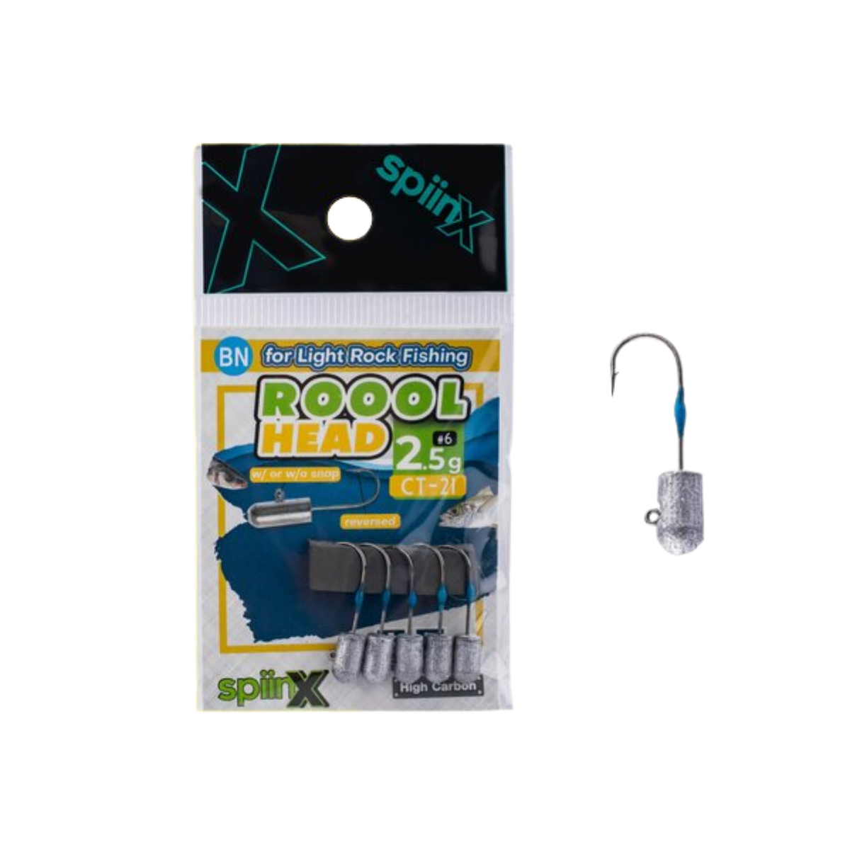 Spiinx Roool Head LRF Jig Head