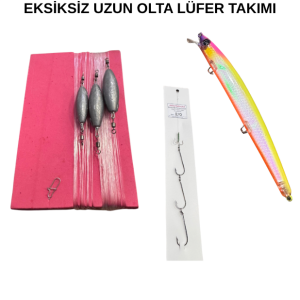 EKSİKSİZ UZUN OLTA LÜFER TAKIMI