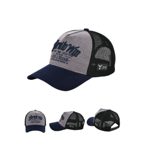 Fujin BTW Trucker Şapka Black Grey Navy