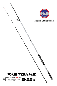 Fujin FastGame 265 Cm 8-35 Gr Spin Olta Kamışı