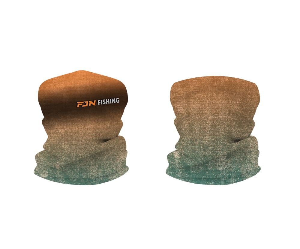 Fujin Neck Gaiter Boyunluk Aqua Orange
