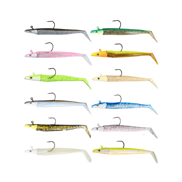 Fujin Zand Eel 11cm 7gr-14gr Double Body+Head Silikon Balık