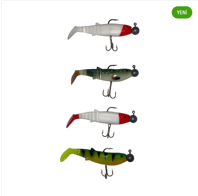 Effe Cannibal Modifiyeli 10cm 20gr Silikon Yem