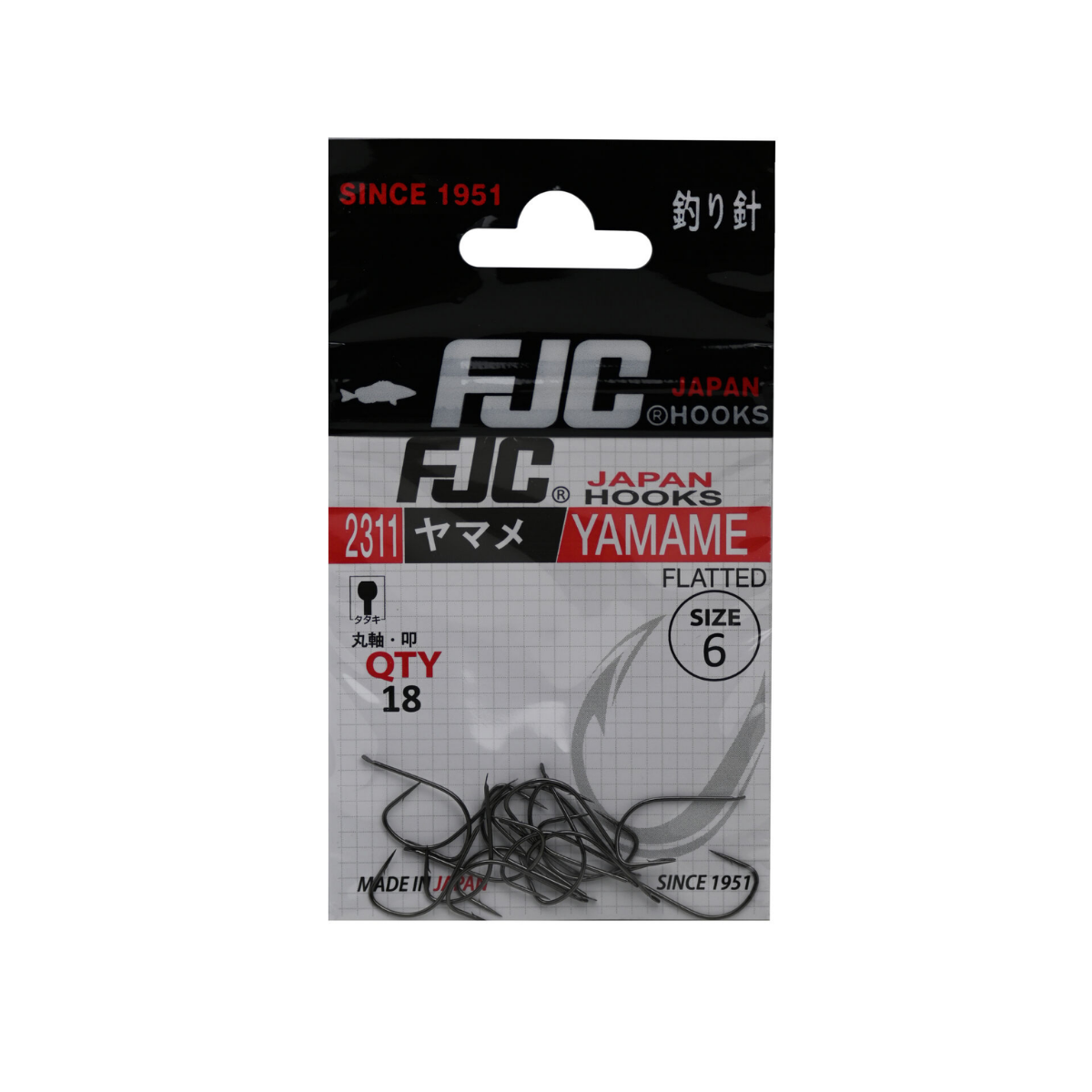 FJC 2311 Yamame Black Nikel İğne