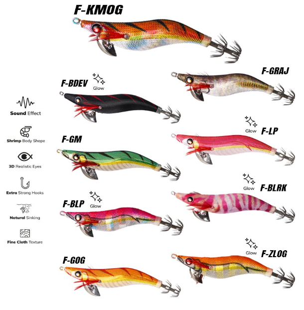 Fujin EgiX 3.0 16.4gr Kalamar Zokası