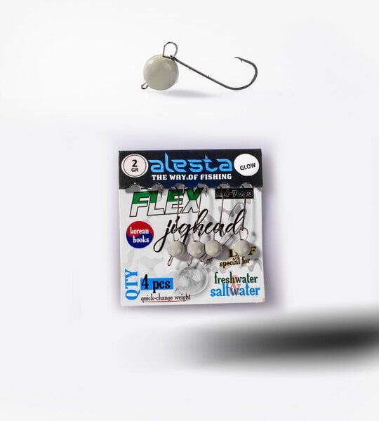 Alesta FLEX JIG HEAD GLOW