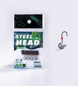 SPIINX STEEL HEAD JIGHEAD HAM 1.8G #10 5P