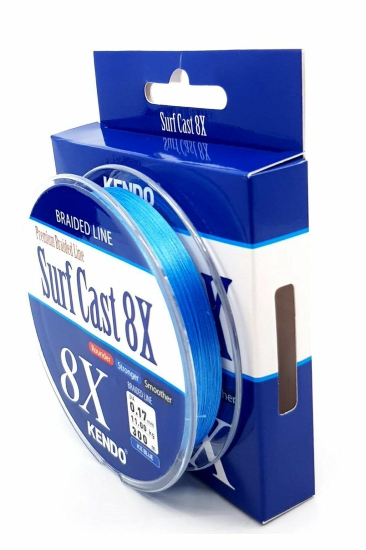 Kendo Surf Cast 8x Fıghtıng 300 Mt Örgü Ip ( Ice Blue) 0,17mm