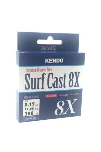 Kendo Surf Cast 8x Fıghtıng 300 Mt Örgü Ip ( Ice Blue) 0,17mm
