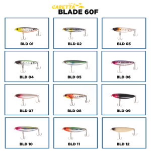 Caretta Blade 60F 6 cm 6 g Maket Yem