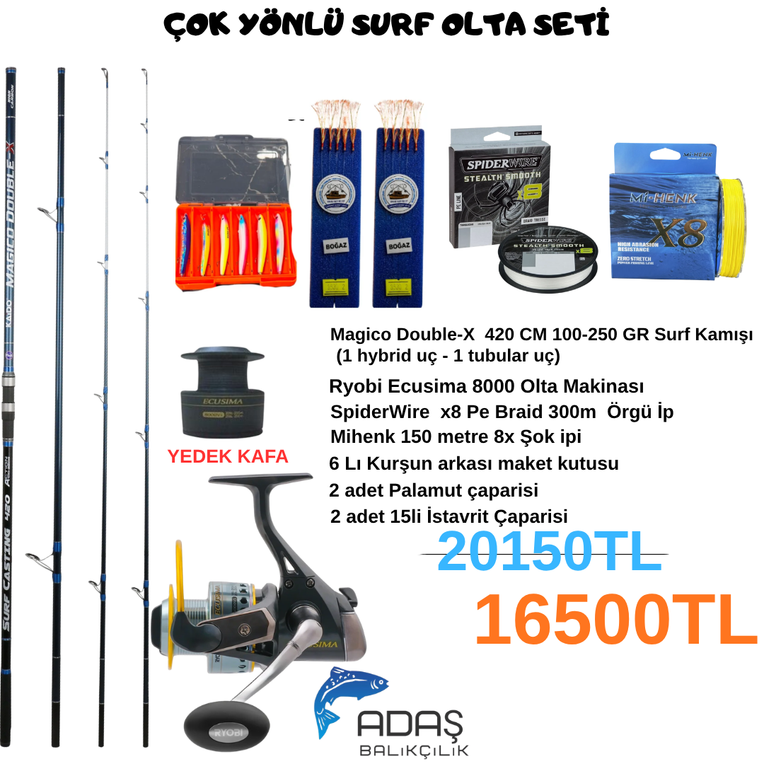 ÇOK YÖNLÜ SURF OLTA SETİ