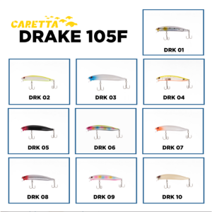 Caretta Drake 105F 10.5 cm 16 g Maket Yem