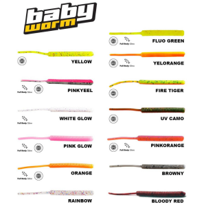 Fujin Baby Worm 5,2cm Floating LRF Silikonu