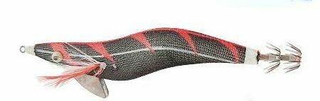 FLADEN KURŞUNLU KALAMAR ZOKA, 10 CM 3G, SİYAH/KRMZ