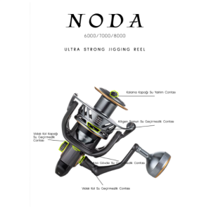 Caretta Noda 8000 7+1 Bb Olta Makinesi