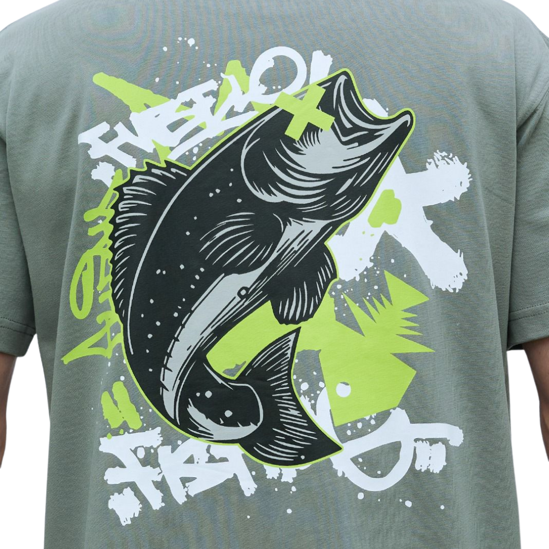 FUBELO T-CROSS TSHİRT GRİ