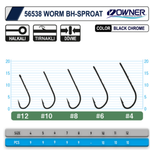 Owner 56538 Worm Bh-Sproat  İğne