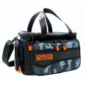 Fujin Black Camo Helper Bag - Balıkçı Çantası