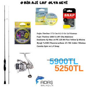 O BİR AJİ  LRF  OLTA SETİ