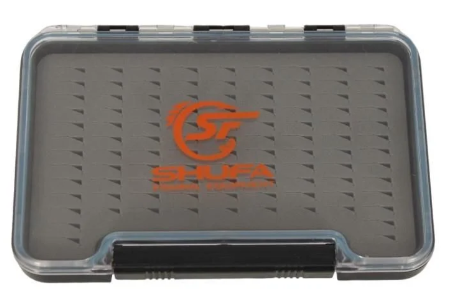 Shufa İnce Evalı Jighead Kutusu (13.8x9.4x1.5cm)