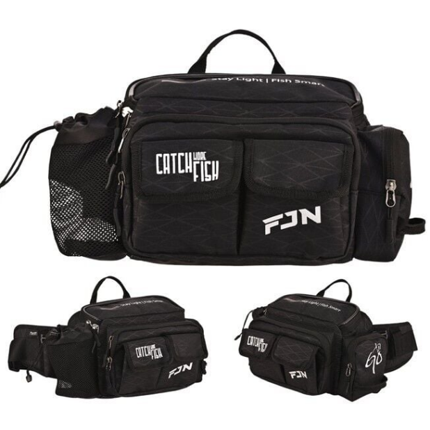 Fujin AjiGo Bel Çantası Black - Balıkçı Çantası