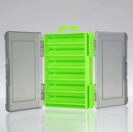 Shufa Lure Box Çift Taraflı LRF Yem Kutusu 85mm - Yeşil