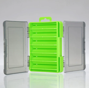 Shufa Lure Box Çift Taraflı LRF Yem Kutusu 85mm - Yeşil