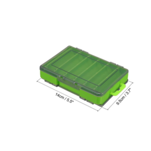 Shufa Lure Box Çift Taraflı LRF Yem Kutusu 85mm - Yeşil