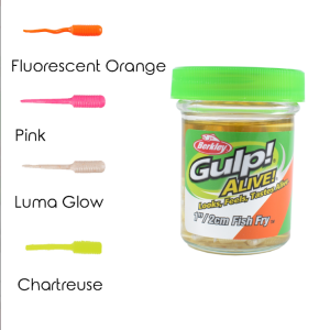Berkley Gulp Alive Fish Fry 2cm LRF Silikonu