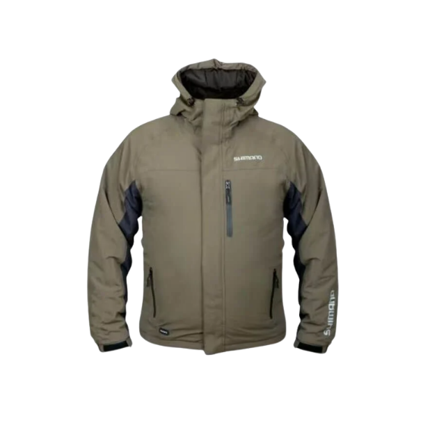 Shimano Wear Rain Jacket Padded Su Geçirmez Ceket Green