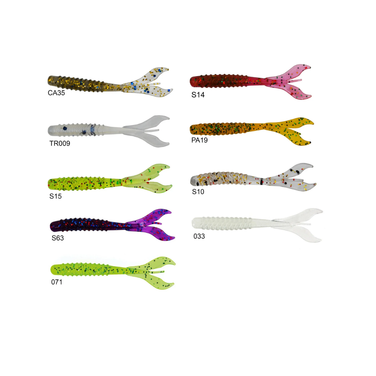 Lucky John W-Worm 3.38 CM LRF Silikonu