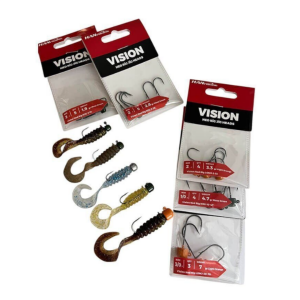 Hanfish Vision Ned Rig UV Yellow Jighead