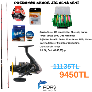 PREDATÖR SHORE JİG OLTA SETİ
