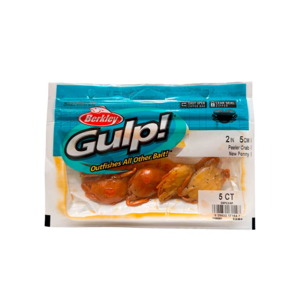 Berkley Gulp Peeler 5 Cm Yengeç Kokulu Silikon Yem