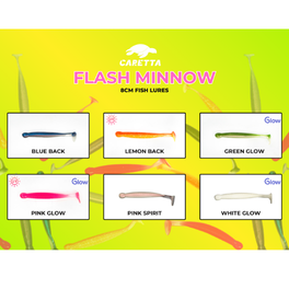 Caretta Flash Minnow 8 Cm Silikon Yem