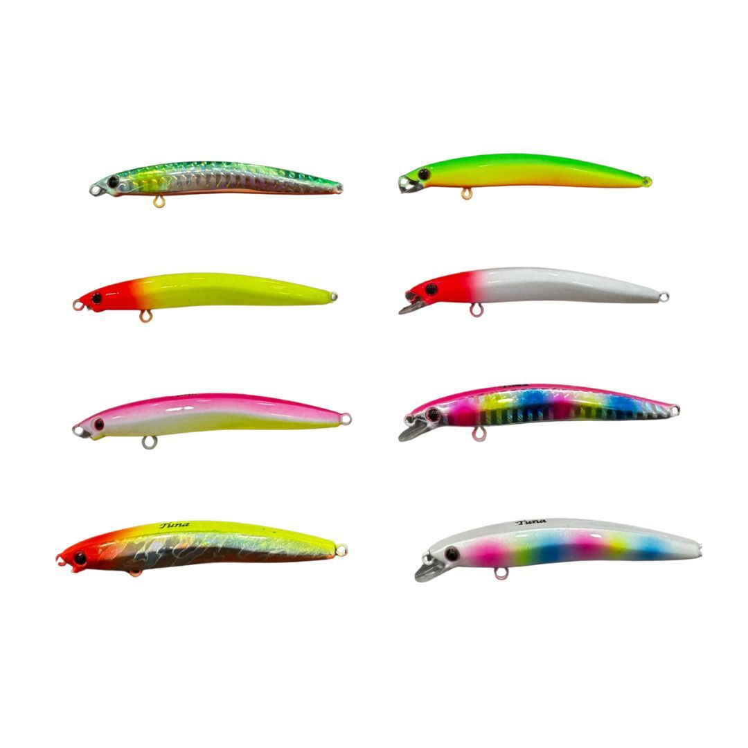 Tuna Slim 80F Kurşun Arkası Sahte Balık 8 cm 4 gr