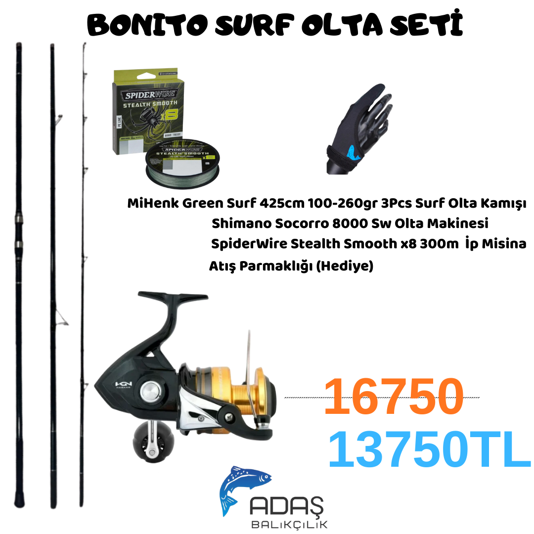 BONITO SURF OLTA SETİ