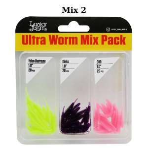 Lucky John Ultra Worm 2.5 Cm LRF Silikon Yem