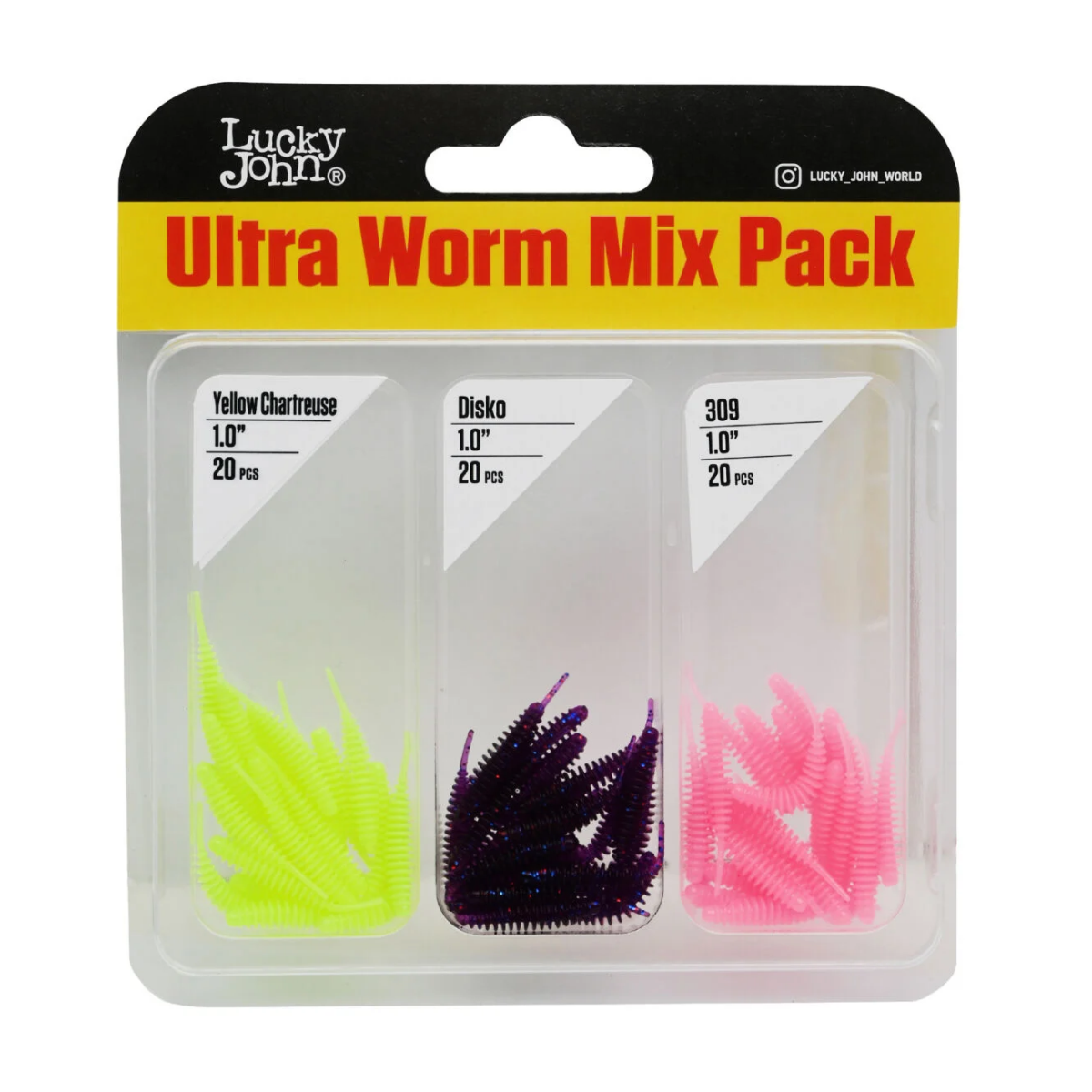 Lucky John Ultra Worm 2.5 Cm LRF Silikon Yem