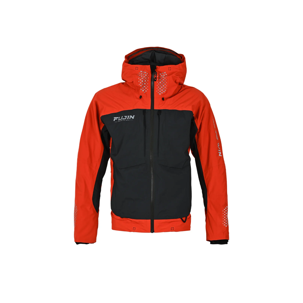 Fujin Bigsea Offshore Jacket Grey Orange