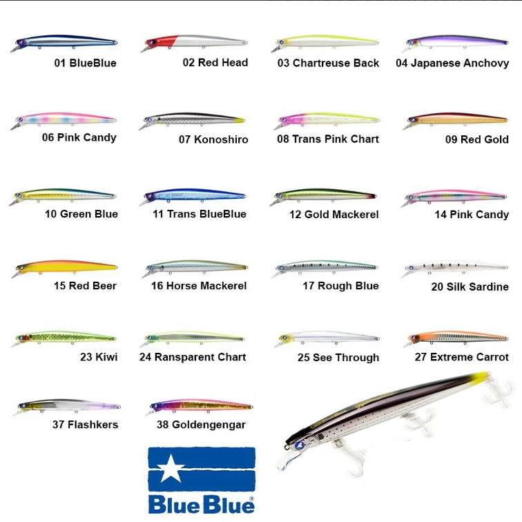 BlueBlue Blooowin! 125F 14G Slim Maket Balık