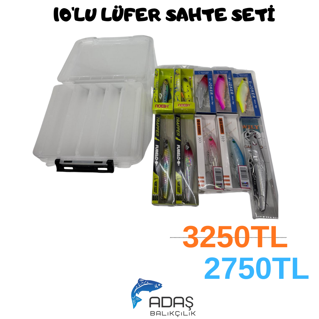 10'LU LÜFER SAHTE SETİ