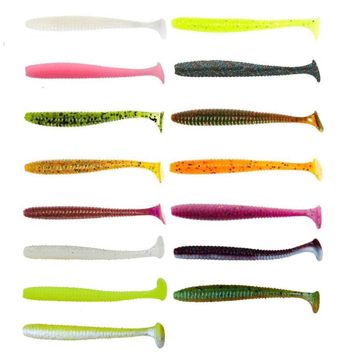 Lucky John S-Shad Tail 7.11 cm Silikon Yem
