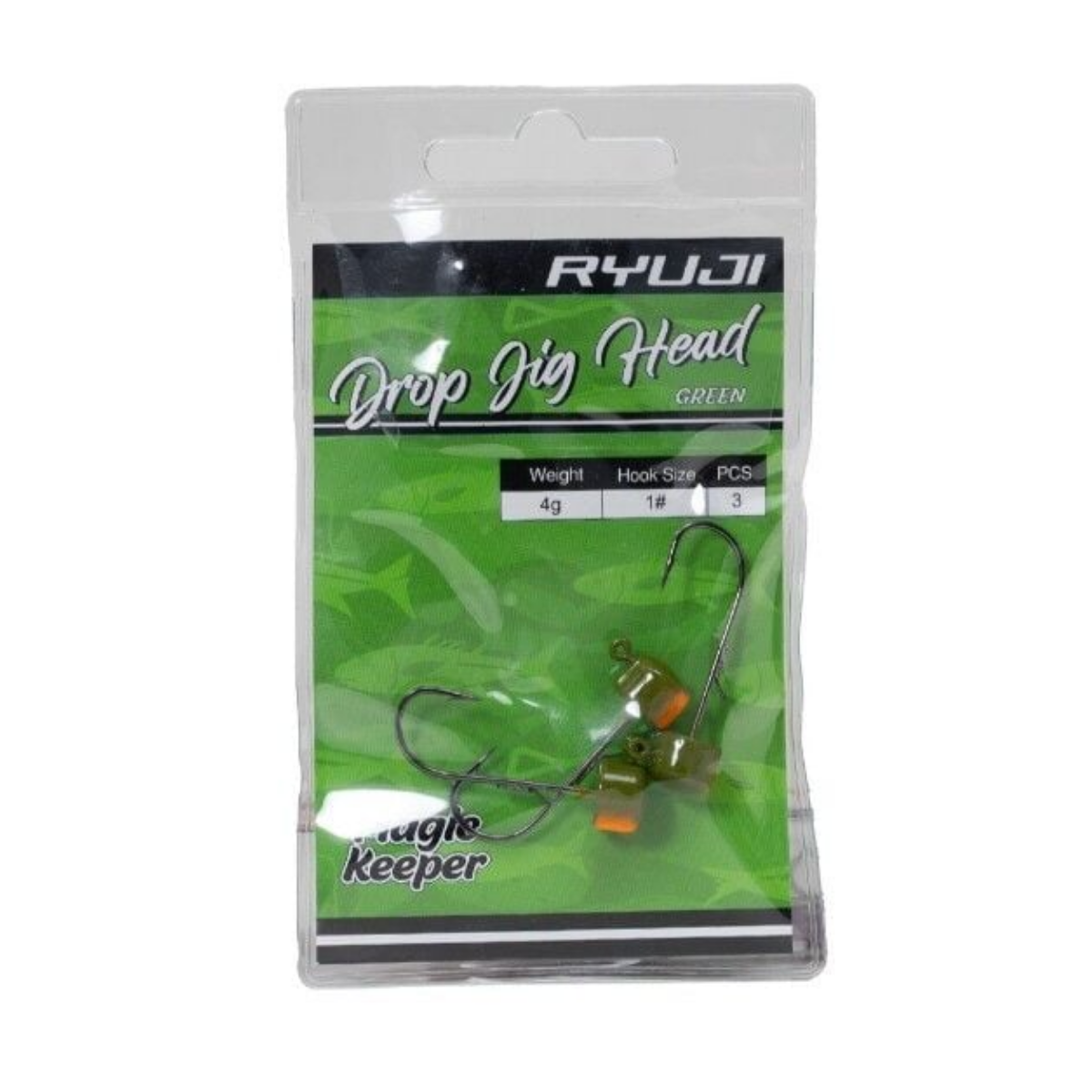 Ryuji Drop Green Jighead