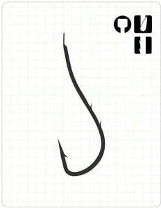 Fudo 2901 Ryusen Çift Tirnak Black Nikel İğne