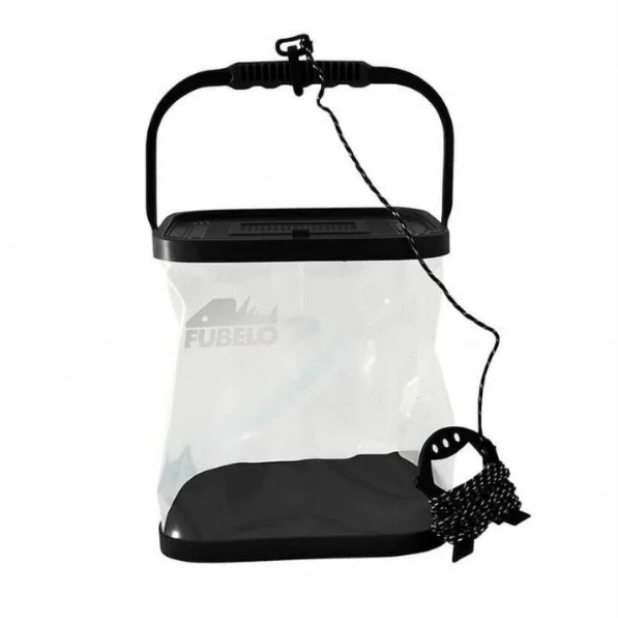 Fubelo Blor Katlanır Siyah Balıkçı Kovası