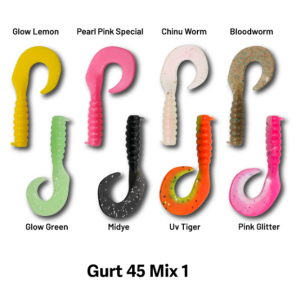 Hanfish Gurt 4.5cm LRF Silikon Yem -Mix 1